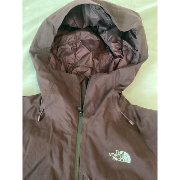 The north face jacket women's Coat sz Medium Pro Project Primaloft hooded Purple - Picture 13 of 14
